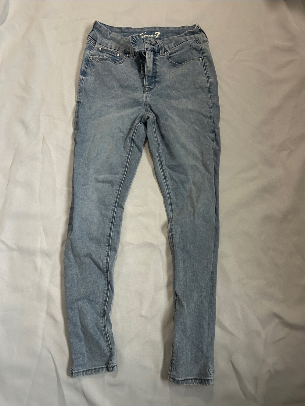 Seven7 Light Wash Stretchy Skinny Jeans - Women’s Size 8